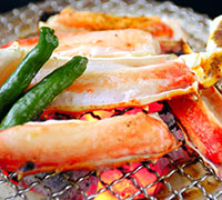 日本烤蟹