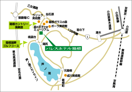 箱根地圖