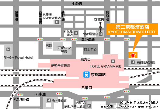 京都車站地圖