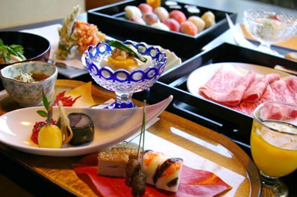 雪月花溫泉酒店 晩餐「和牛涮肉與壽司」例
