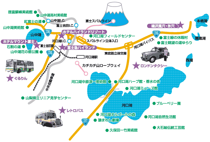 富士急樂園 地圖