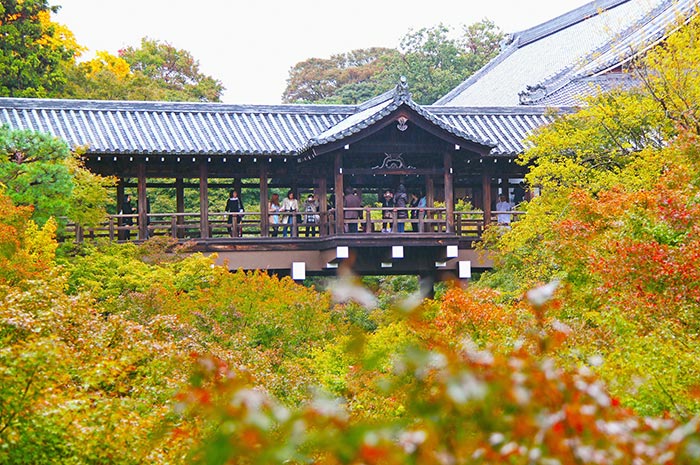 做為著名紅葉景點京都五山之一的東福寺