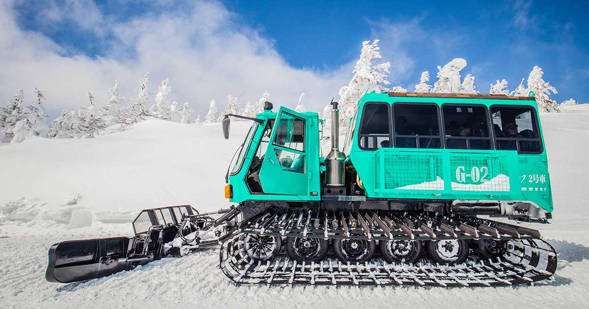 藏王樹冰雪上車2025-2026｜藏王澄川雪上樂園｜藏王樹冰冬季旅遊｜日本