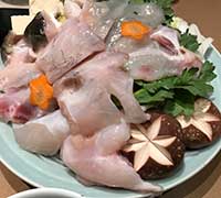 河豚魚火鍋套餐