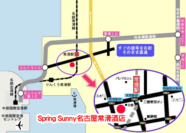 名古屋機場地圖