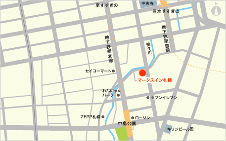 札幌地圖