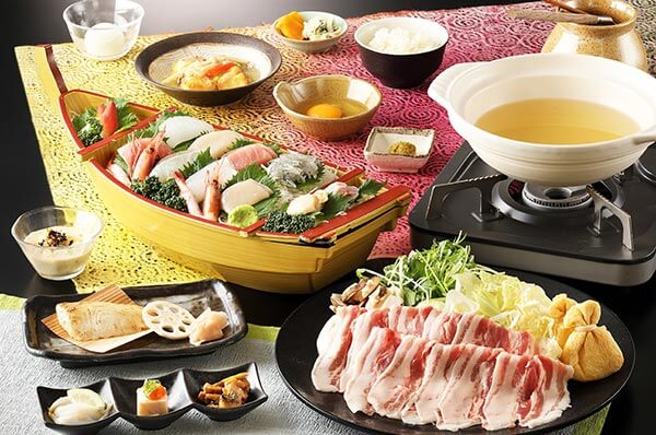 晩餐「創作日式和食套餐　美食昇級」例