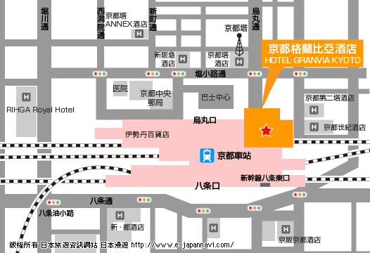 京都車站地圖