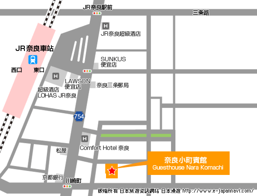 奈良 地圖