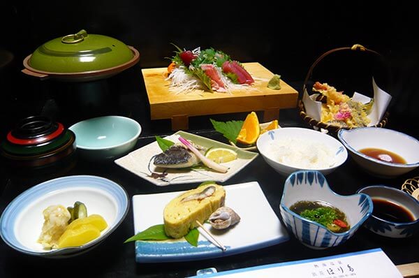 晩餐「日式和食套餐」例
