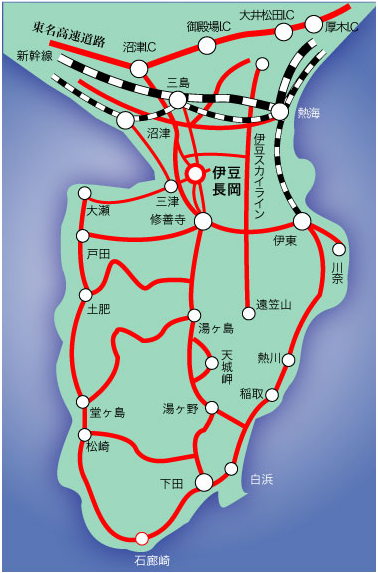 伊豆地圖