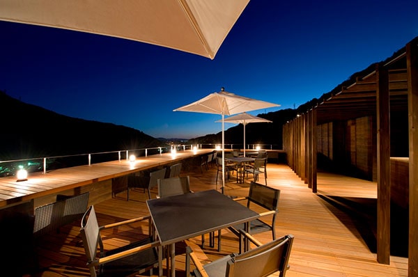 AURA橘溫泉旅館 景致無限美的屋頂天空露台