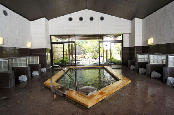 初花溫泉酒店 溫泉大浴池例