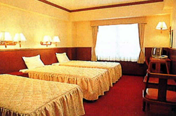 強羅煙斗煙溫泉飯店 西式客房（定員3人）客房例