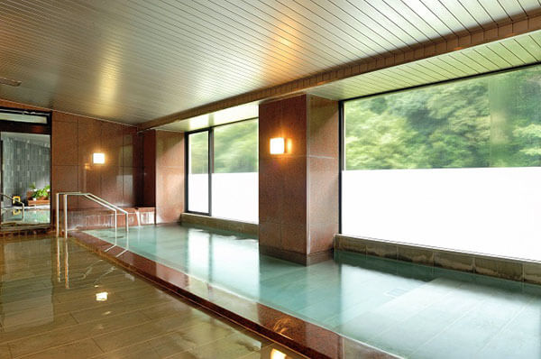 箱根PAX吉野溫泉旅館 絹湯 觀景大浴池例
