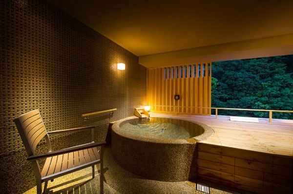 箱根PAX吉野溫泉旅館 包租私人風呂浴池「星」例