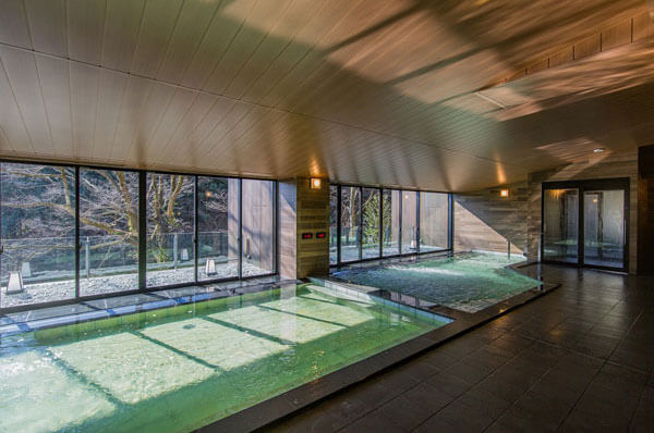 天悠溫泉酒店 5層「車澤之湯」大浴池例