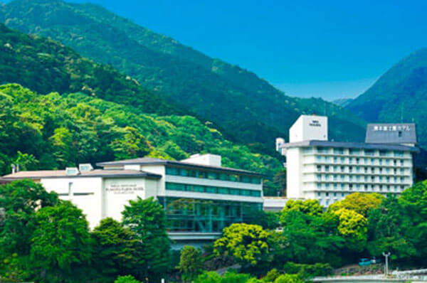 箱根湯本溫泉 湯本富士屋溫泉旅館外景