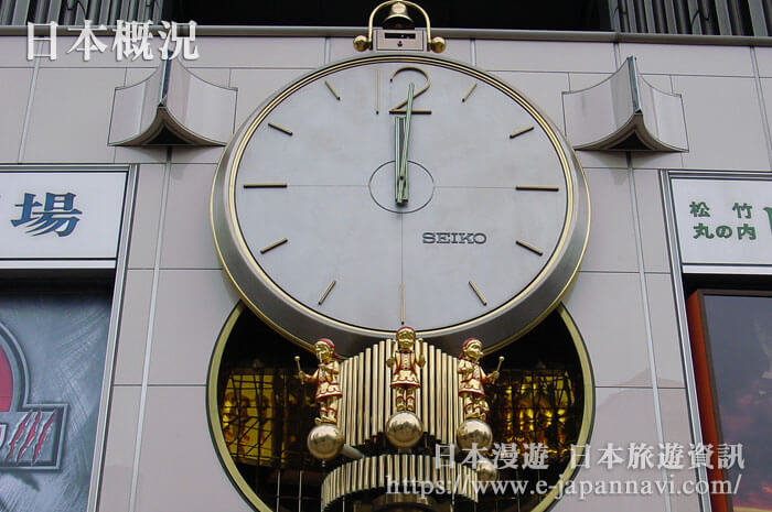 日本東京有樂町音樂時鐘