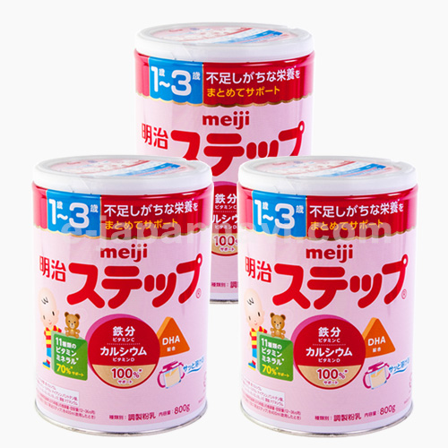 日本明治Step奶粉3