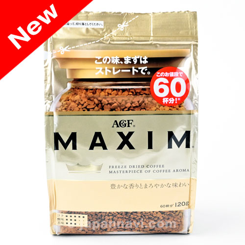AGF MAXIM箴言即溶咖啡補充包120g