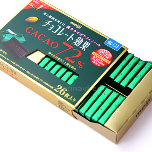 日本明治巧克力効果72％26p