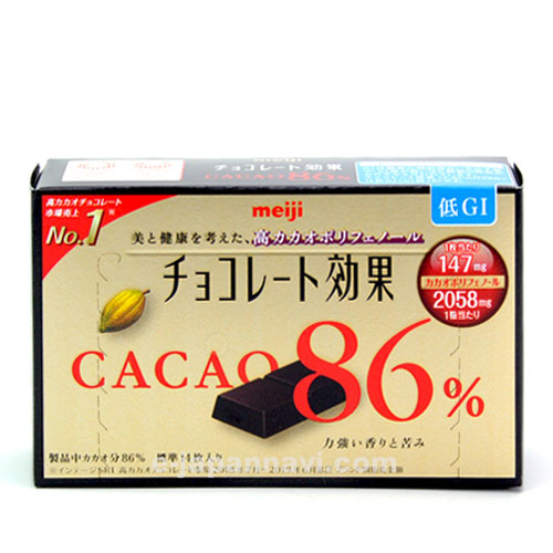 明治チョコレート効果86％ Cacao86