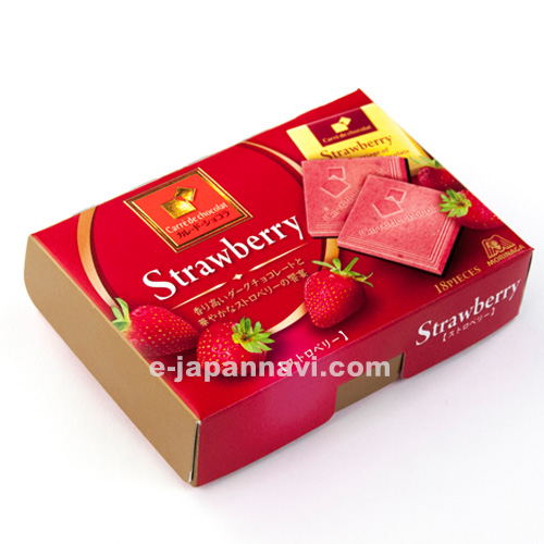 日本森永草莓巧克力