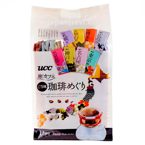 UCC日本各地咖啡巡遊手沖咖啡12包1袋