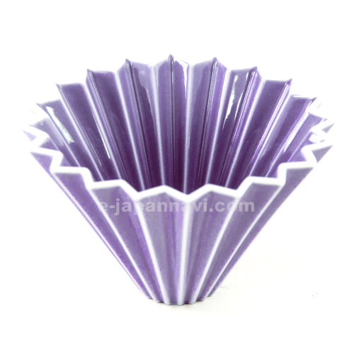 日本ORIGAMI陶磁濾杯S紫色