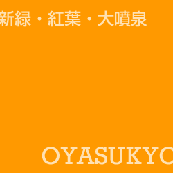 小安峽 oyasukyo