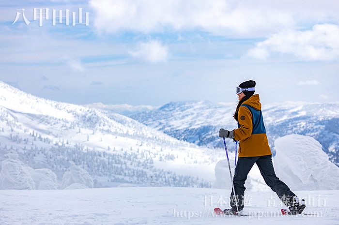 八甲田山冬季雪地健行