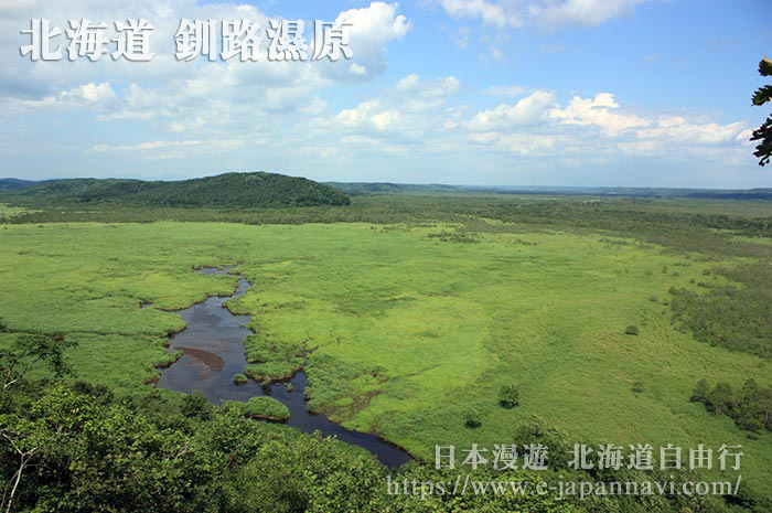 由KOTTARO濕原展望台眺望釧路濕原
