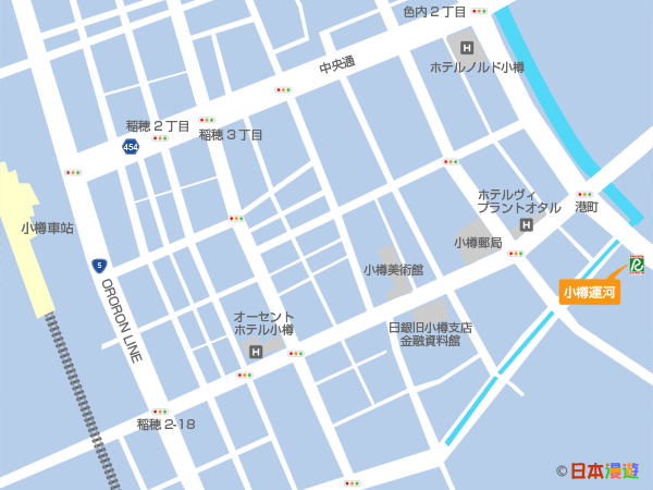 小樽地圖