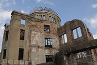 日本 廣島原爆屋頂