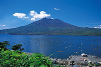 日本鹿兒島櫻島火山