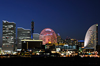 橫濱港未來21夜景