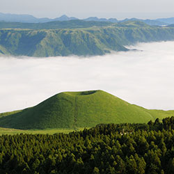 阿蘇火山口