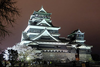 熊本城夜景