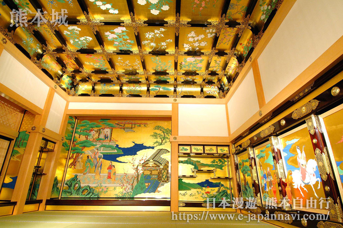 熊本城「昭君出塞」的壁畫