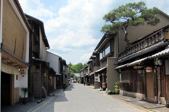 京都最古老的花柳街上七軒