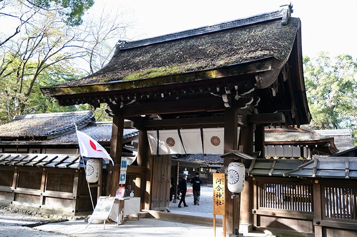 祭祀美神的河合神社