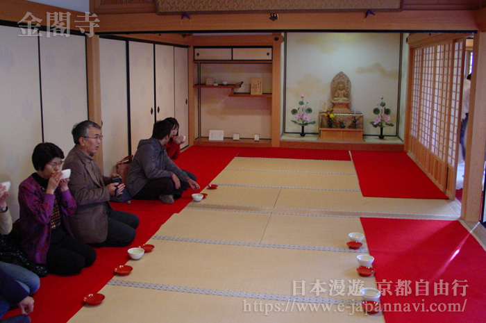 金閣寺茶室
