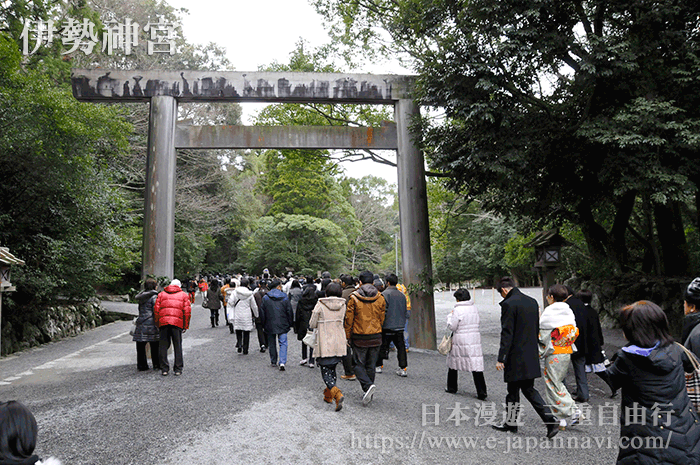 日本三重　伊勢神宮