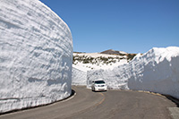 宮城藏王雪道