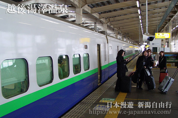 越後湯澤車站新幹線站台
