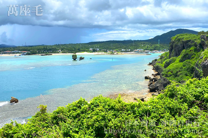 萬座毛海岸極適合潛海