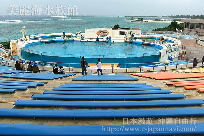 美麗海水族館海豚劇場