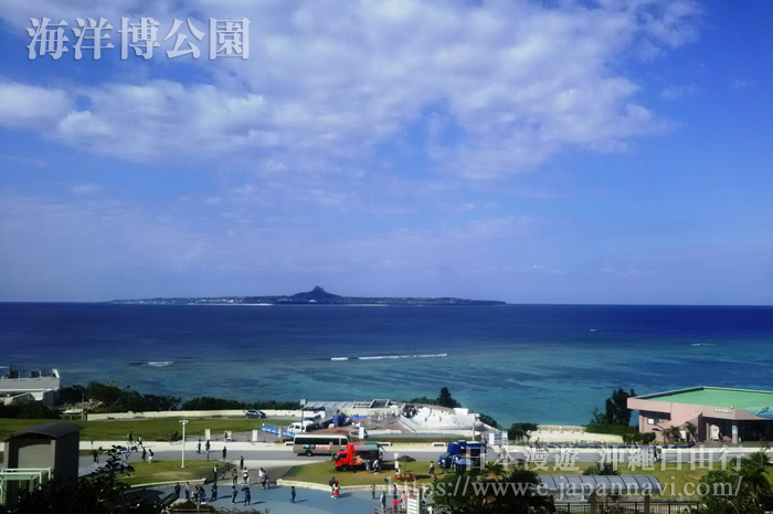 沖繩海洋博公園的翡翠海灘