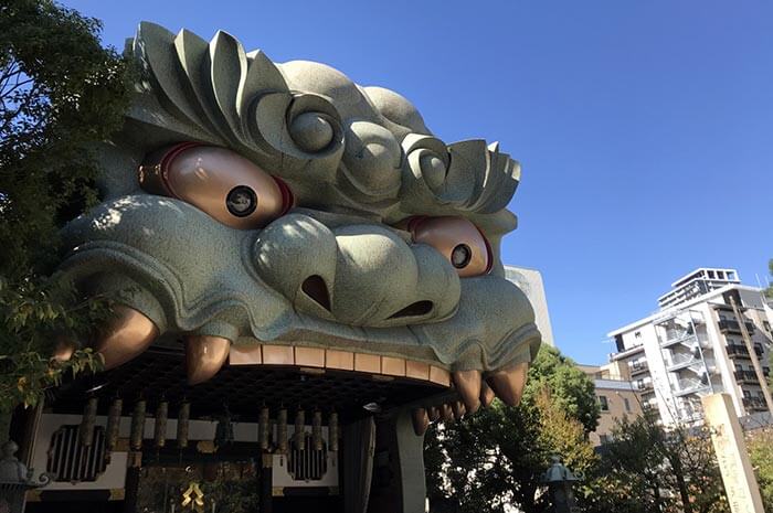 難波八阪神社